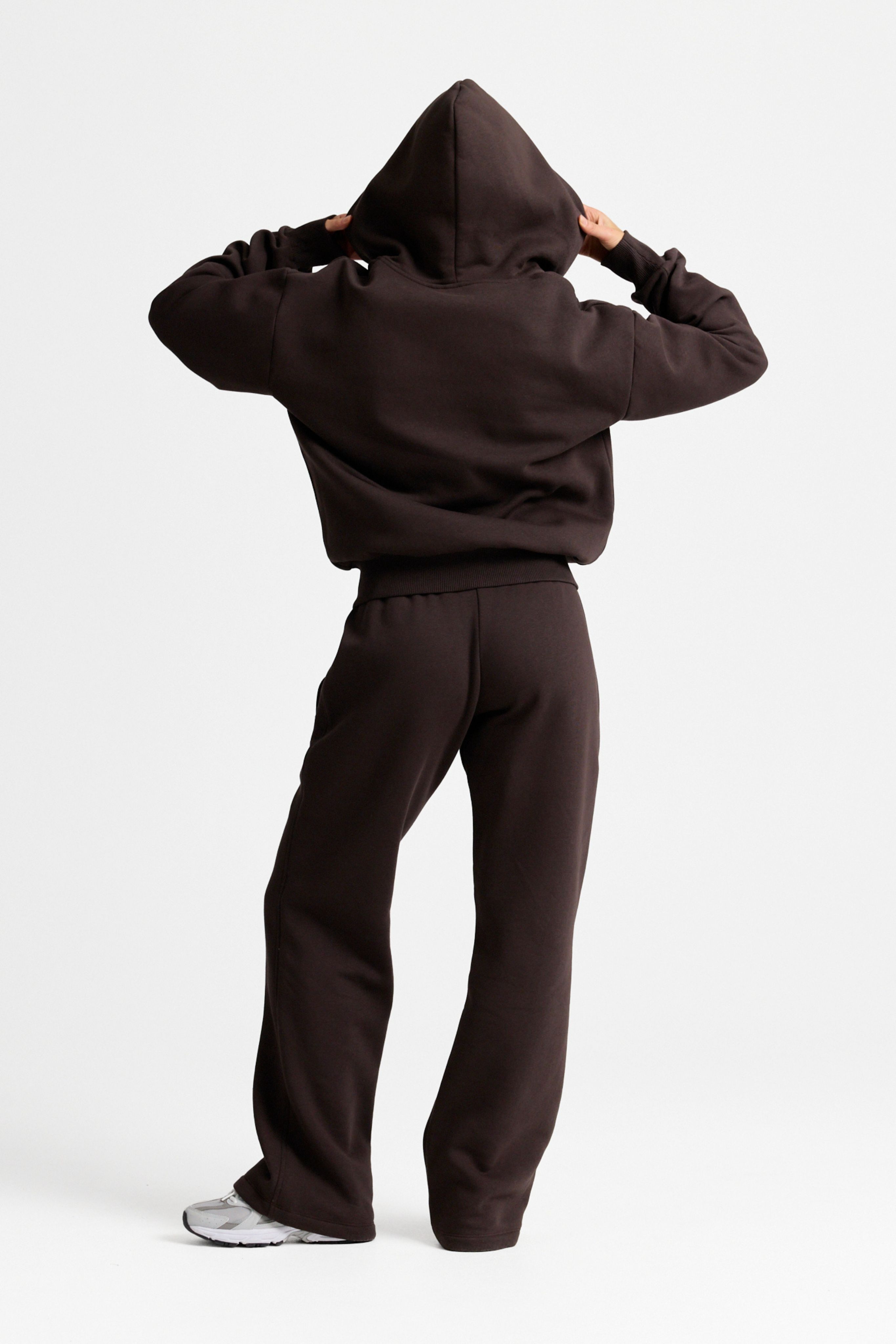 W. CS Zip Hoodie - Espresso